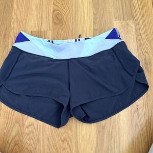LULULEMON Run Speed Short 2 Dark Grey Size 8